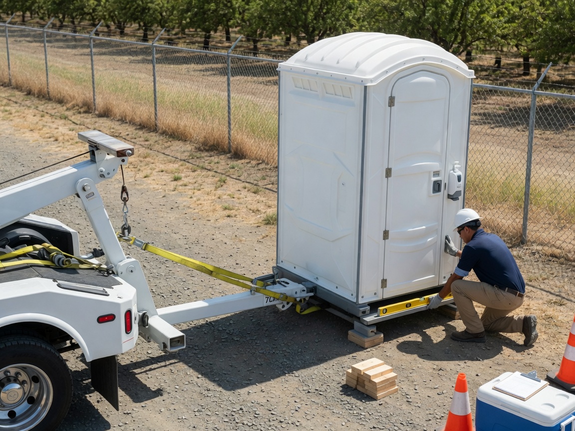 Towable Porta Potty Rental services